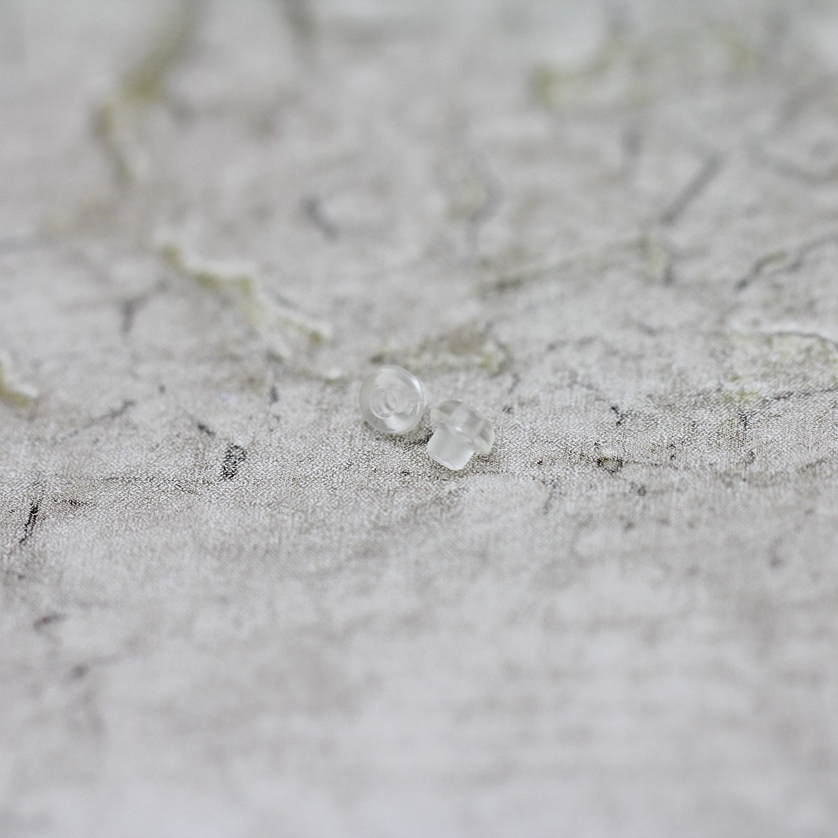 10mm 黒蝶バロックパール フックピアス